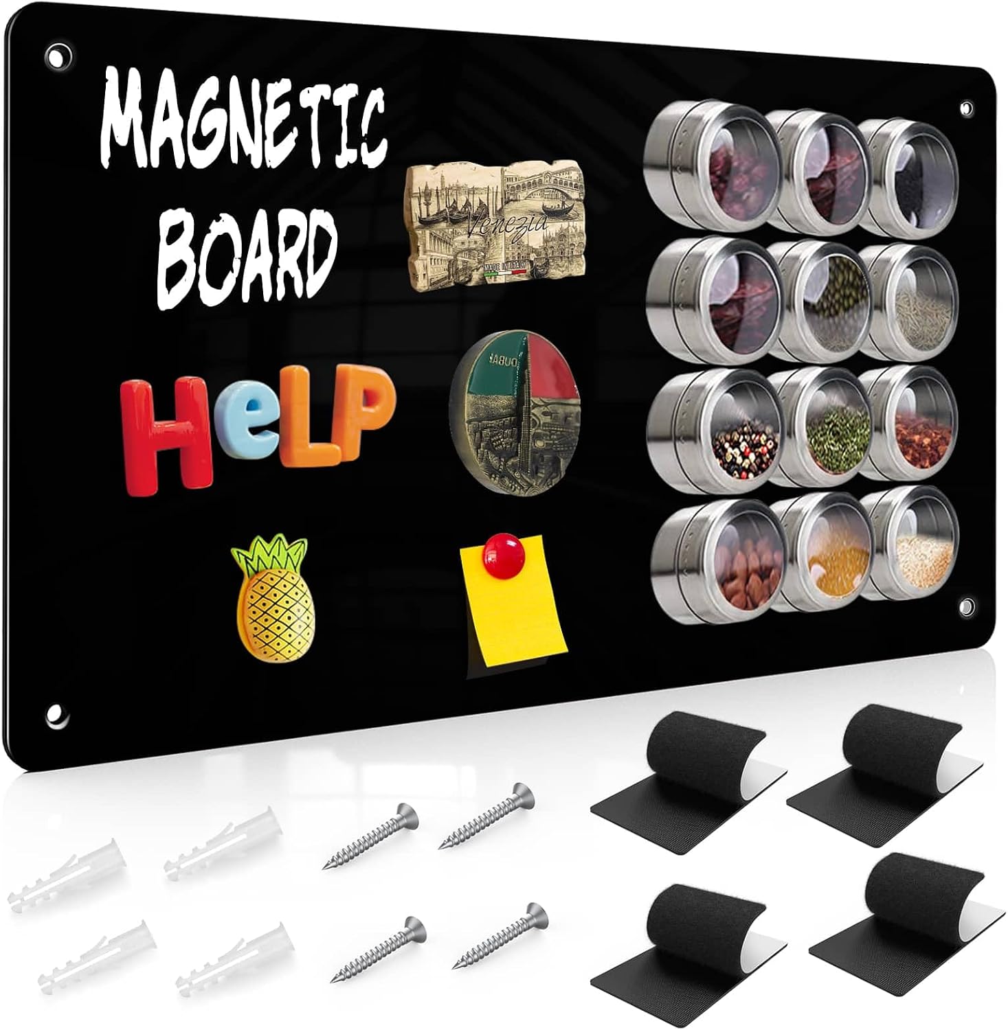Thumbnail 6 de Raweao Lavagne Magnetiche per Calamite, Pannello da Parete 30x43,5 cm