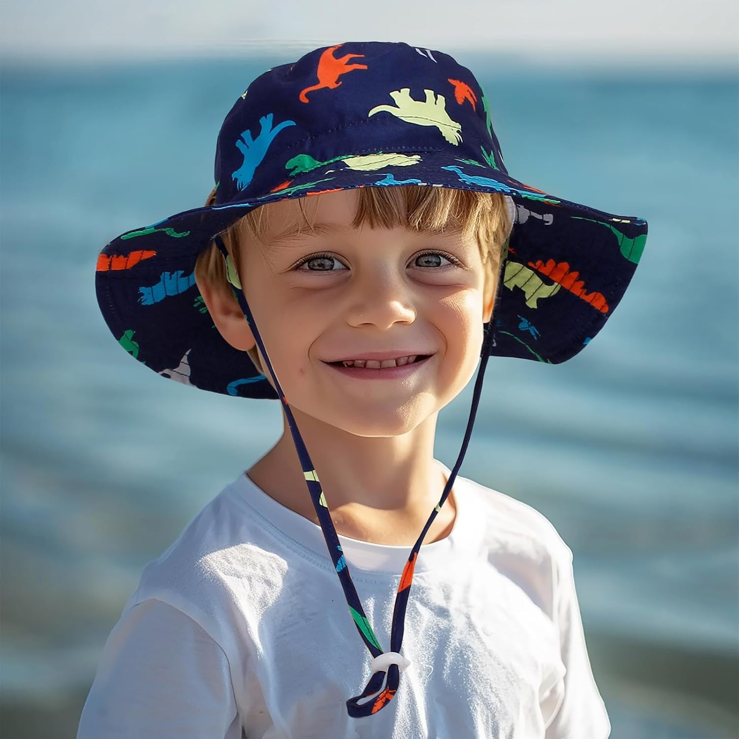 Thumbnail 1 de DRESHOW Baby Sun Hat Toddler Sun Protection Animal Cap (UPF 50+)