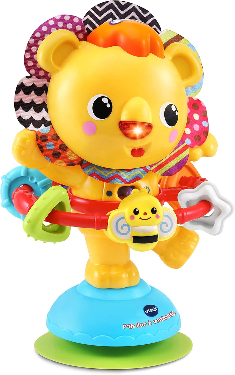 Thumbnail 1 de VTech Hula-Hoop P'tit Lion à Ventouse – Hochet musical pour chaise haute dès 6 mois