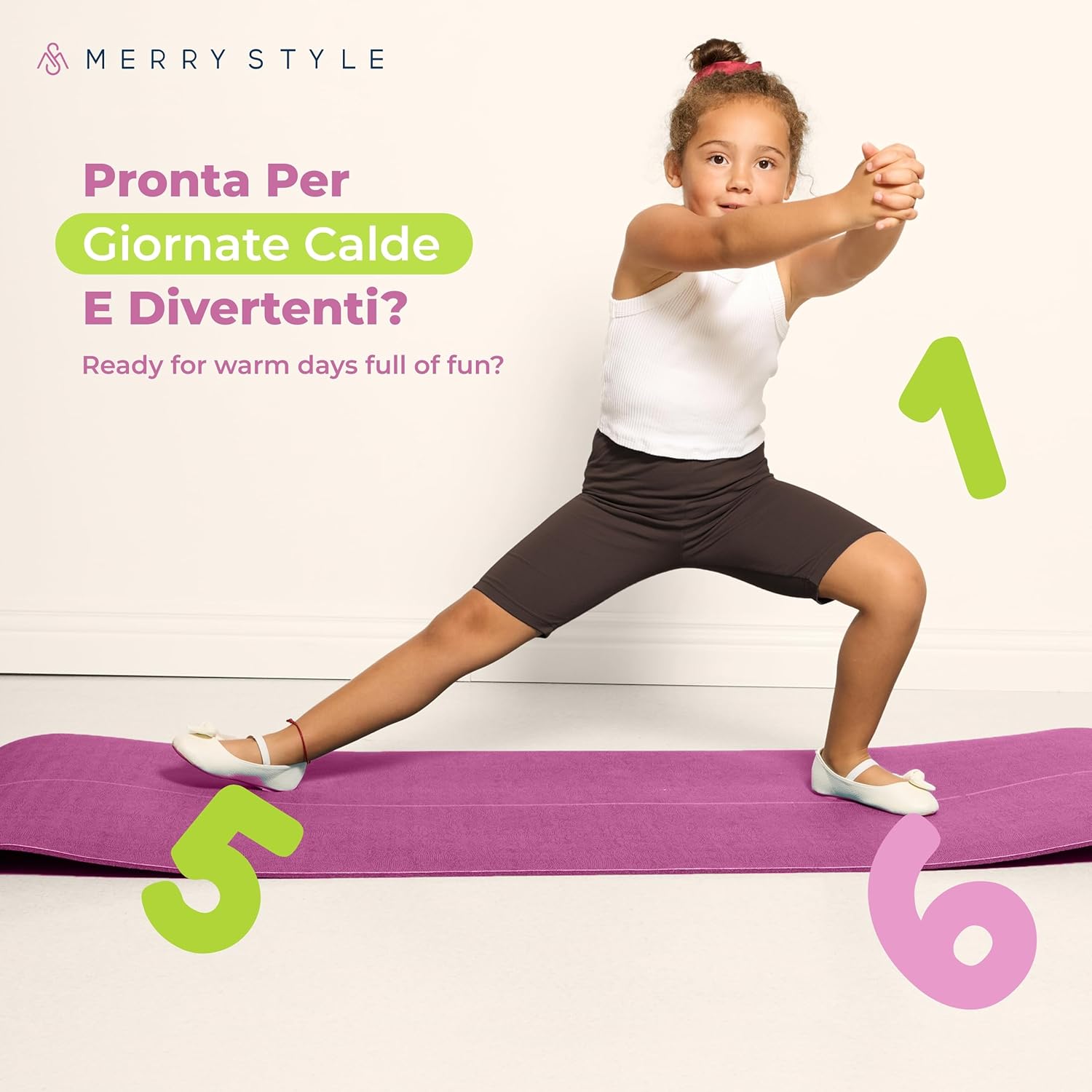 Thumbnail 4 de Merry Style Leggings Corti Bambina e Ragazza MS10-227: comfort e versatilità per ogni stagione