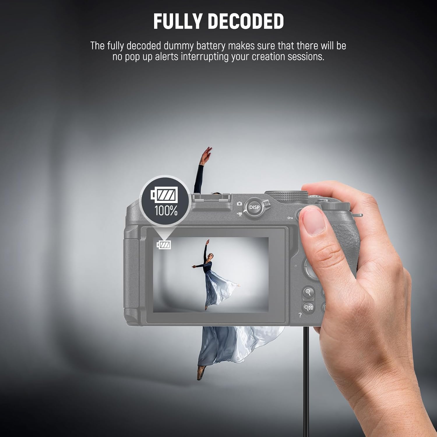 Thumbnail 4 de NEEWER EN-EL25 Dummy Battery Coupler Kit for Nikon