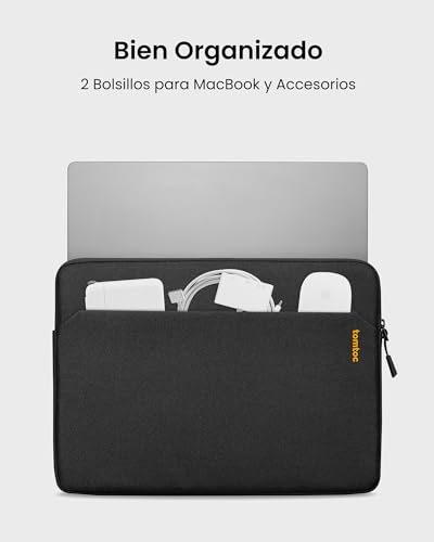 Detalle de Housse de protection fine Tomtoc pour ordi 13,8" ⚙