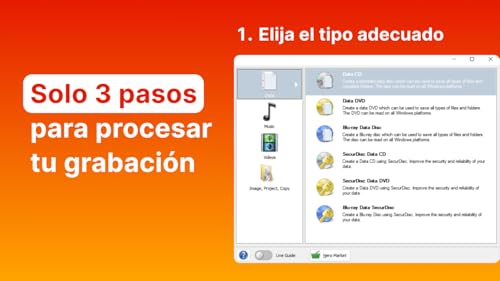 Detalle de Nero Burning ROM 2026: grabación, copiado y seguridad en un único programa para Windows 11/10