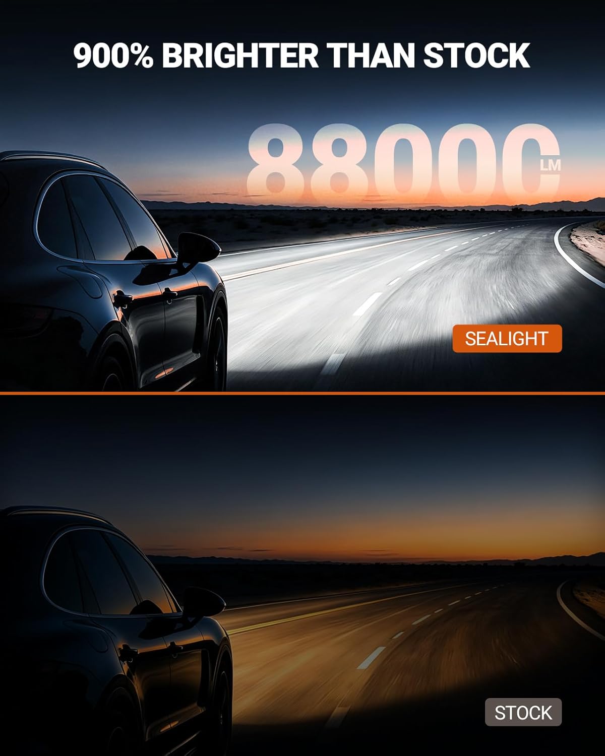 Thumbnail 6 de SEALIGHT 9005 H11 LED Bulbs Combo (Canbus Ready) 6500K 4-Pack