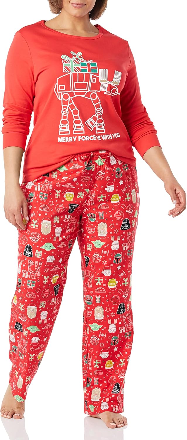 Thumbnail 2 de Amazon Essentials Disney Marvel Star Wars Flannel Pajama Set
