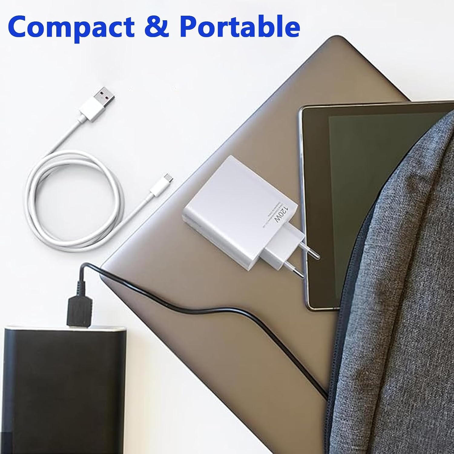 Detalle de 120W USB-C Ladekabel für Xiaomi, 3 m – Turbo-Schnelllade-Kabel mit Smart Chip