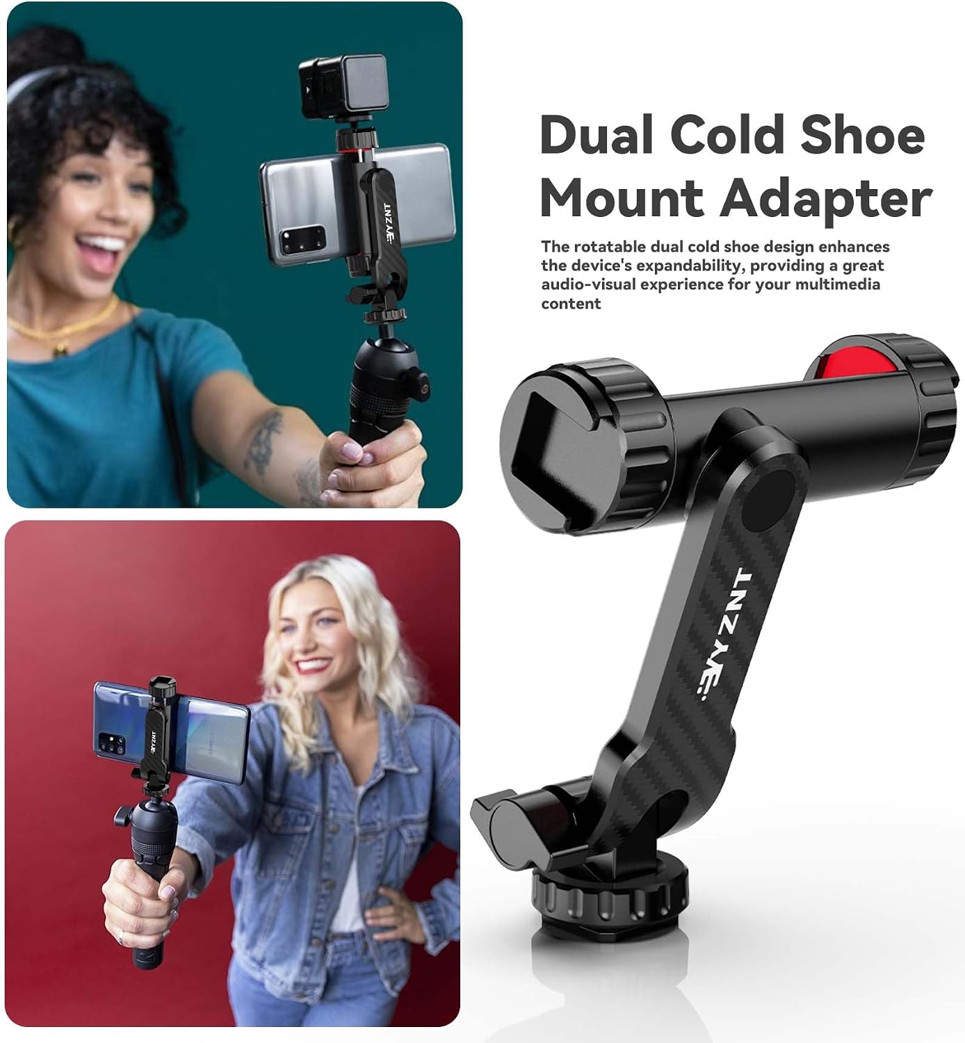 Detalle 2 de YZNT Phone Tripod Mount Universal 57g