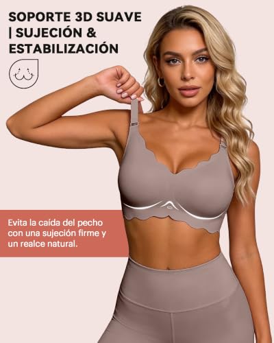 Thumbnail 1 de Sujetador sin aros Bresdk Jelly Bra Blanco, tejido cremoso, 3XL