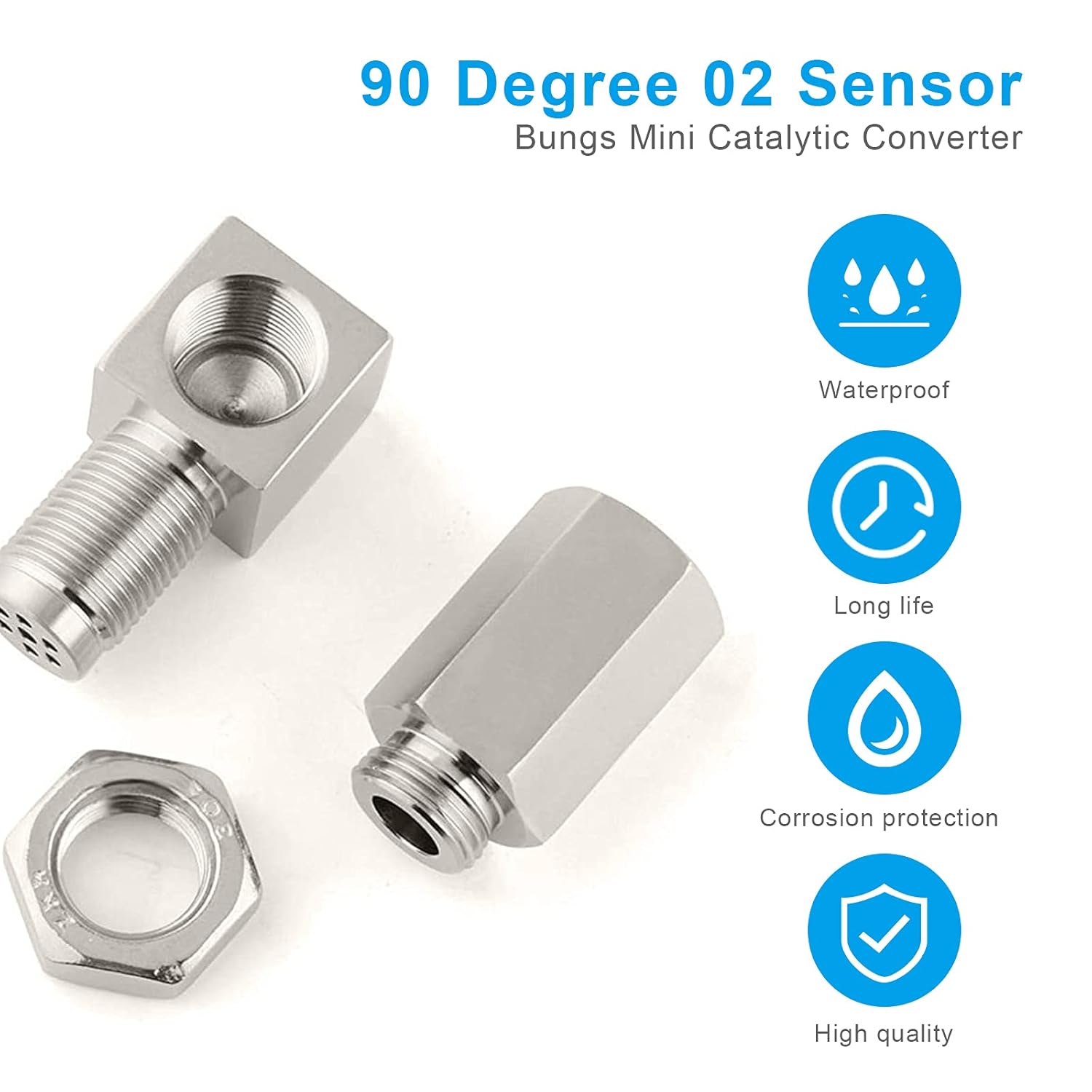 Detalle de Extender Sensore O2 e Adattatore Sonda Lambda M18x1,5mm per Sistema di Scarico