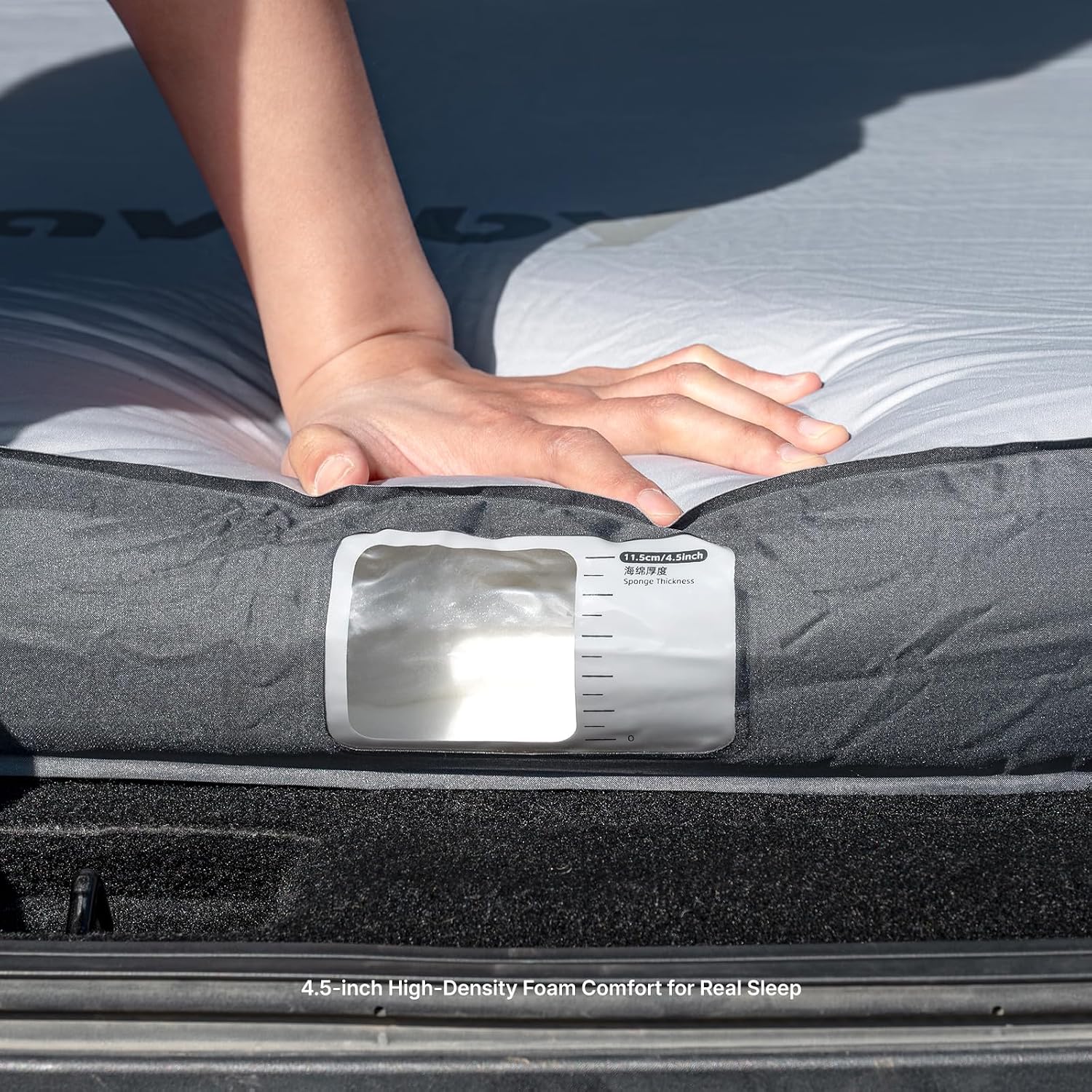 Detalle 2 de Havnby skummadrass 11,5 cm för Tesla Model Y, 193 × 130 cm