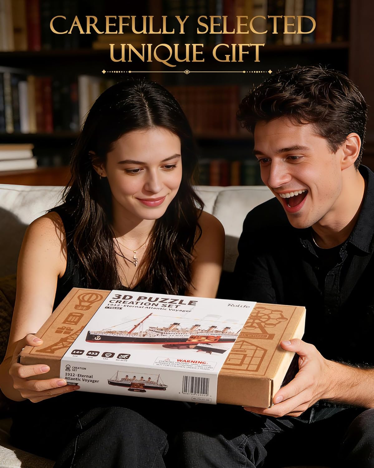 Thumbnail 6 de Rolife Titanic 3D puzzle model 433 pieces