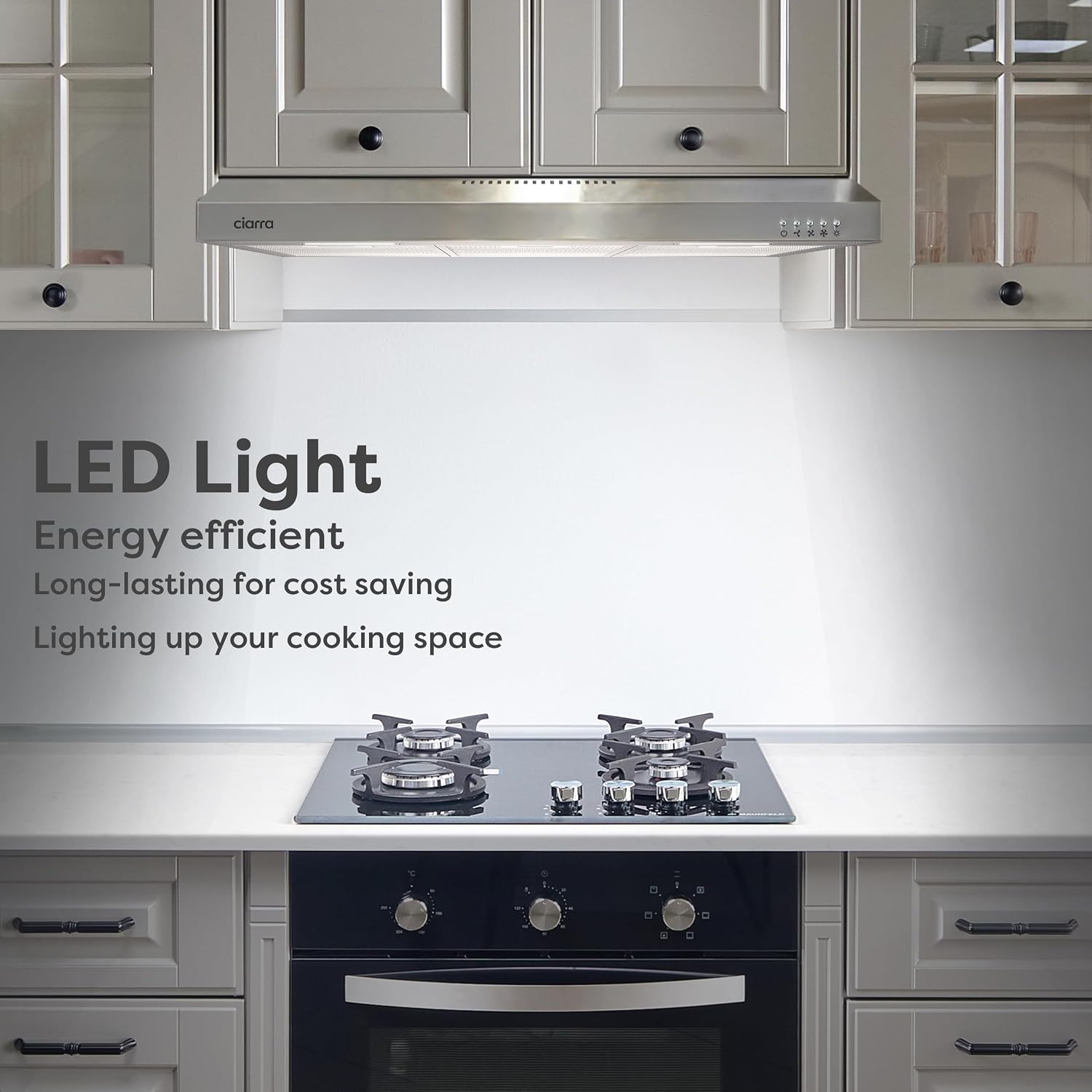 Thumbnail 4 de CIARRA Under-Cabinet Range Hood 30 Inch
