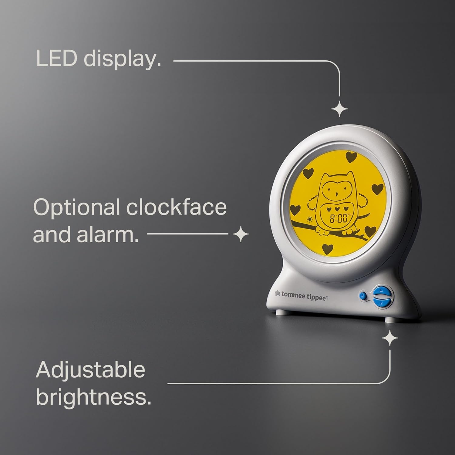 Thumbnail 5 de Tommee Tippee Groclock Sleep Trainer Clock: Colourful Timers, Nightlight and Alarm for Toddlers