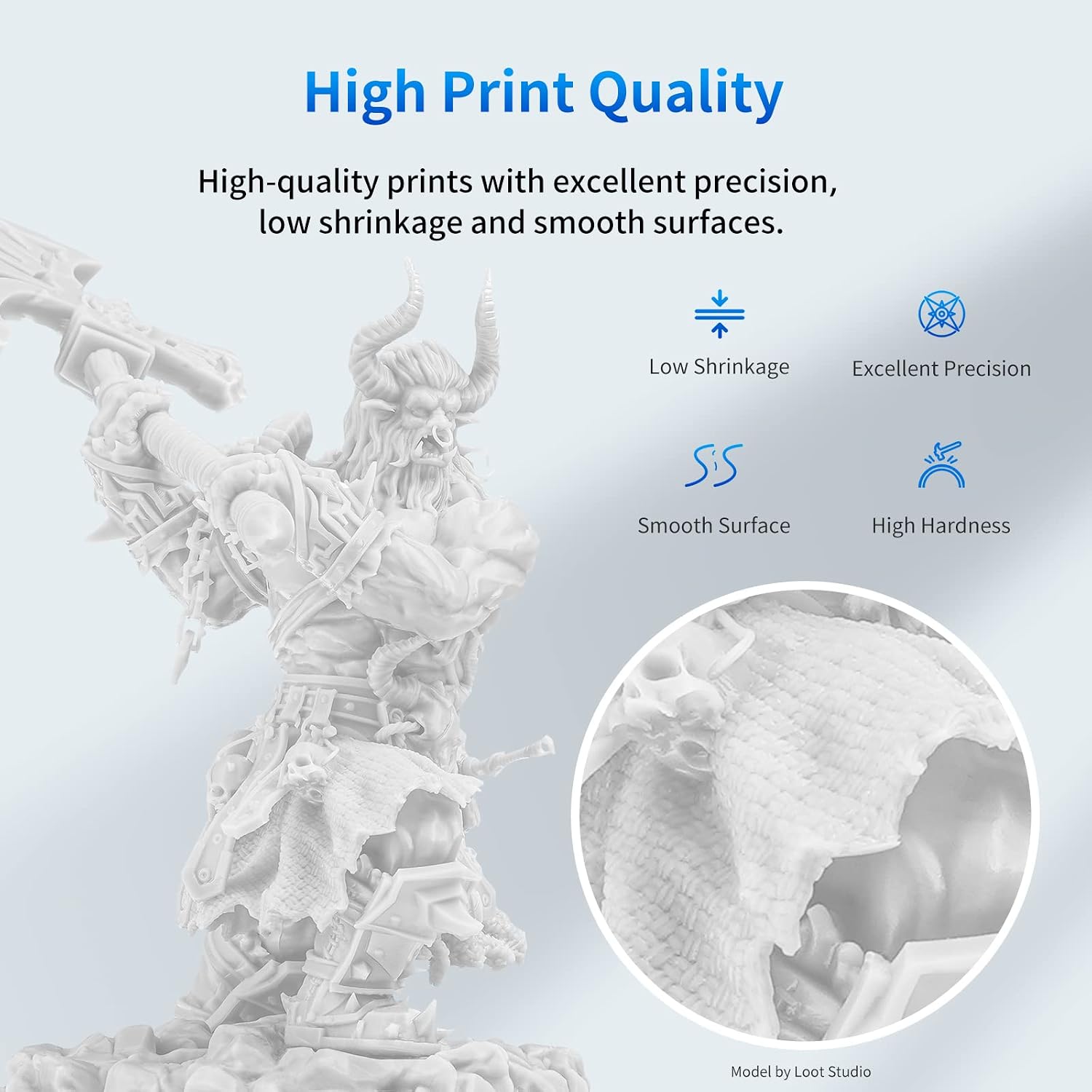 Detalle 2 de ANYCUBIC 3D Printer Resin 2kg
