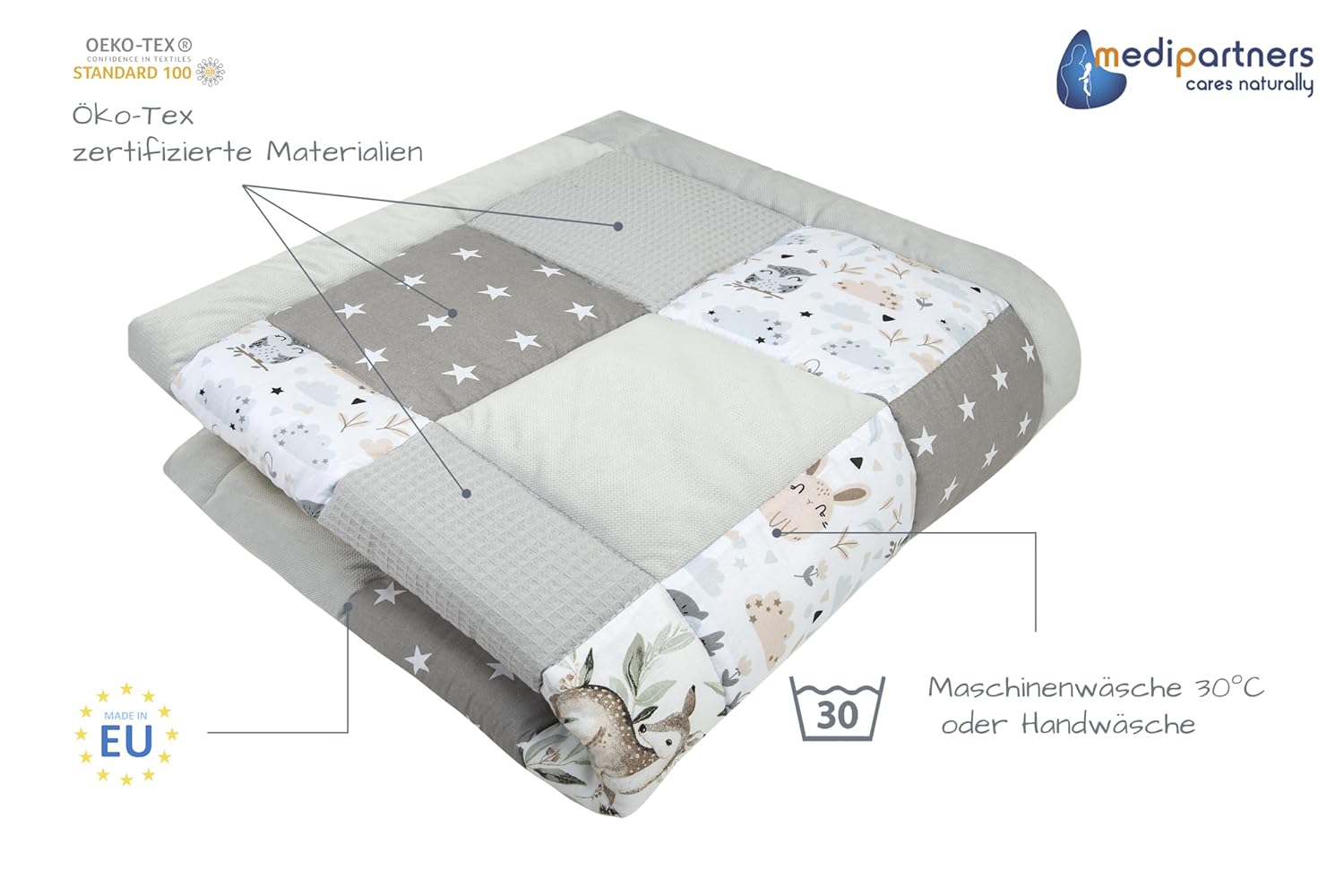 Thumbnail 1 de Medi Partners Krabbeldecke 100x100