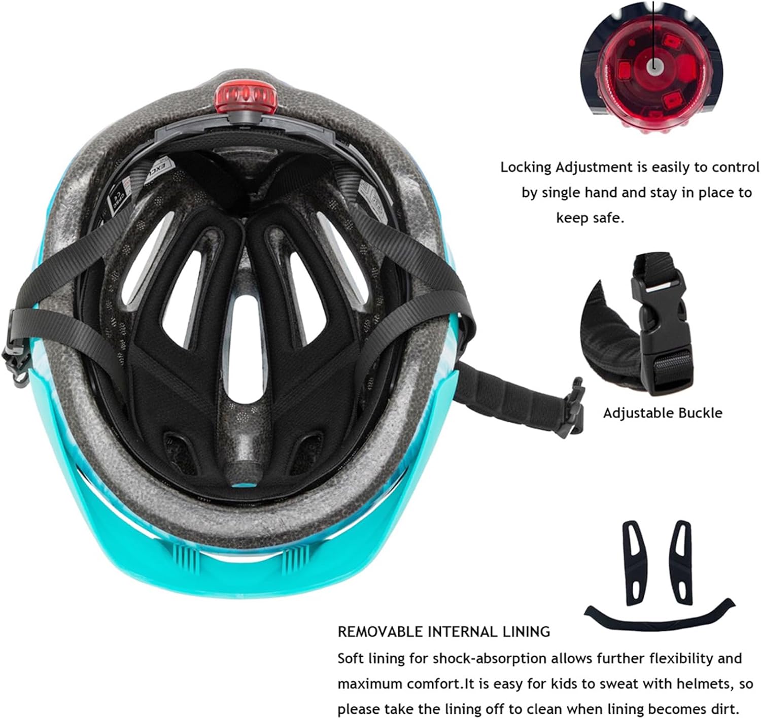 Detalle 2 de Kids bike helmet for boys and girls