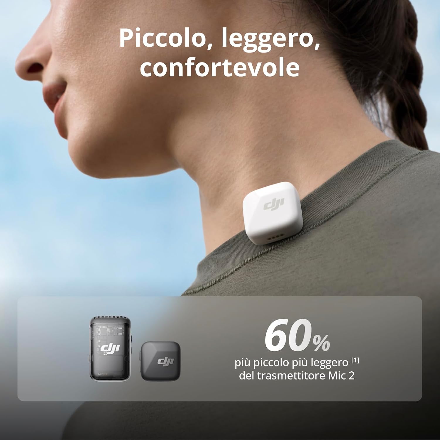 Thumbnail 6 de DJI Mic Mini microfono wireless 48 ore