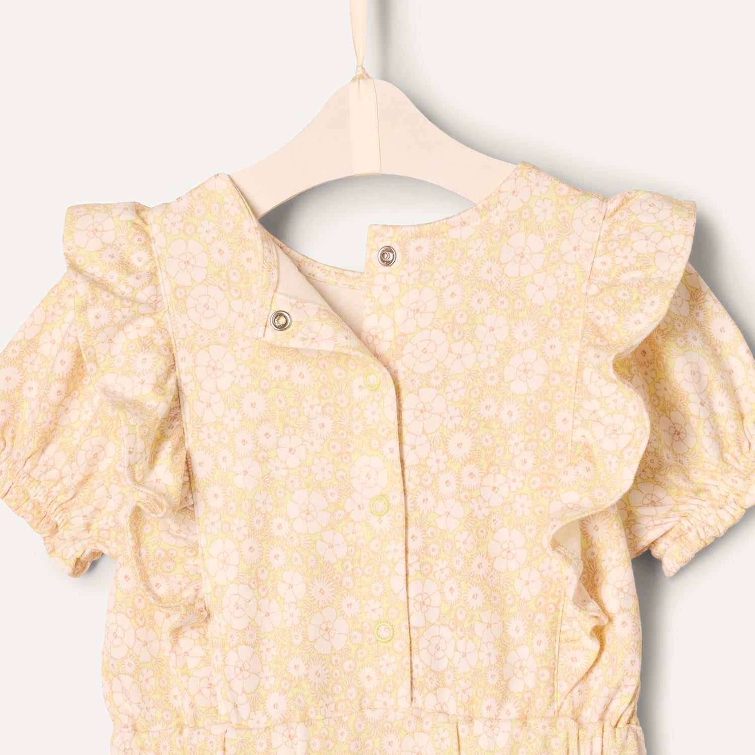 Detalle de Amazon Essentials x Sofia Grainge Toddlers and Baby Girls' Ruffle Romper