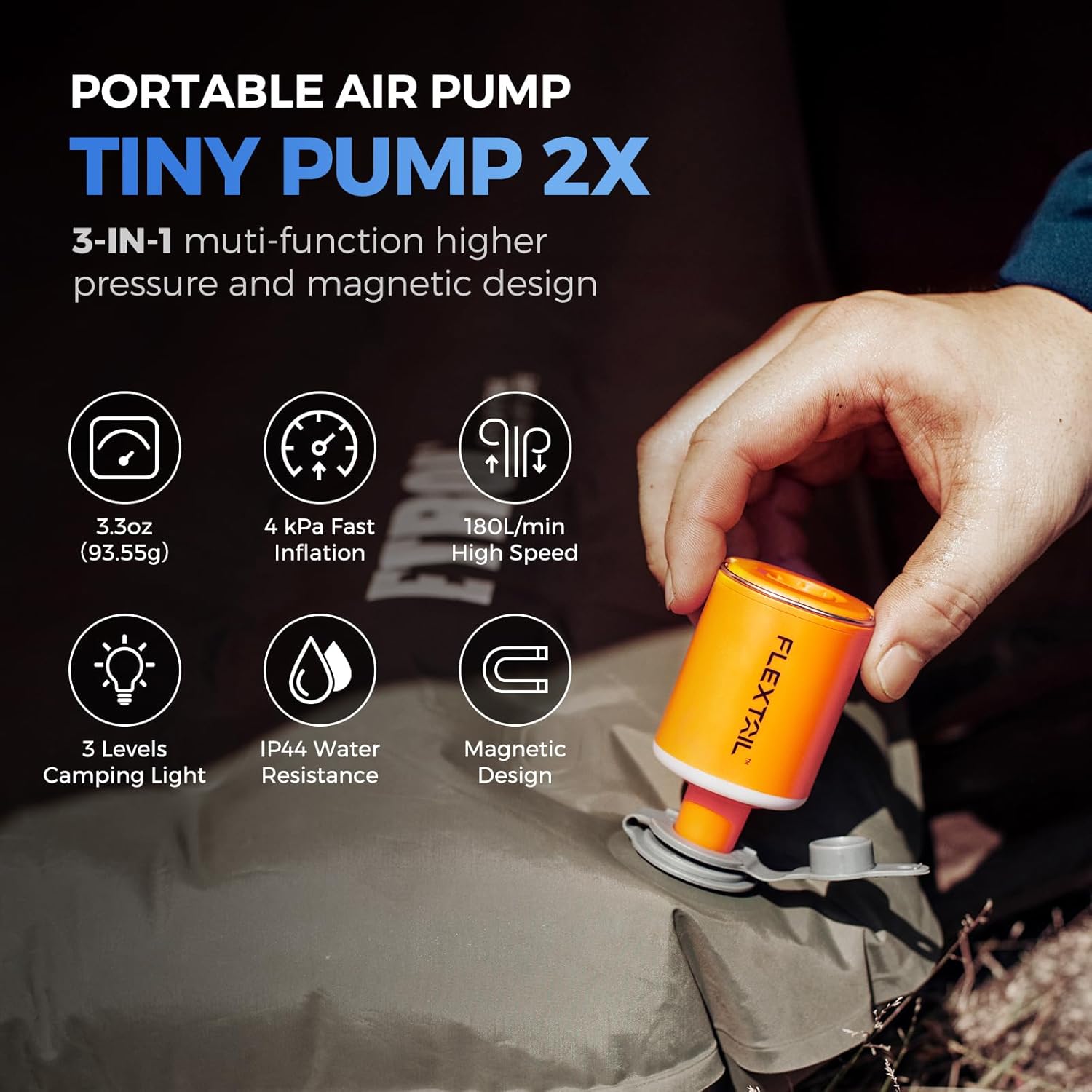 Thumbnail 1 de FLEXTAILGEAR Tiny Pump 2X portable air pump