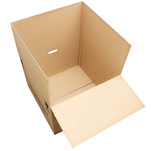 Detalle 2 de 5 Strong Extra Large Cardboard Storage Packing Moving Boxes by Pluto Packaging