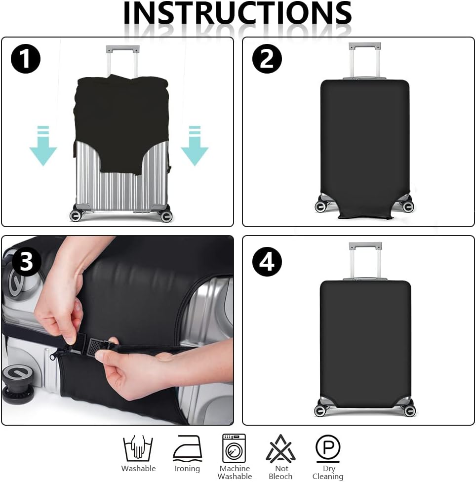 Detalle de flintronic Travel Luggage Cover 29-32 inch