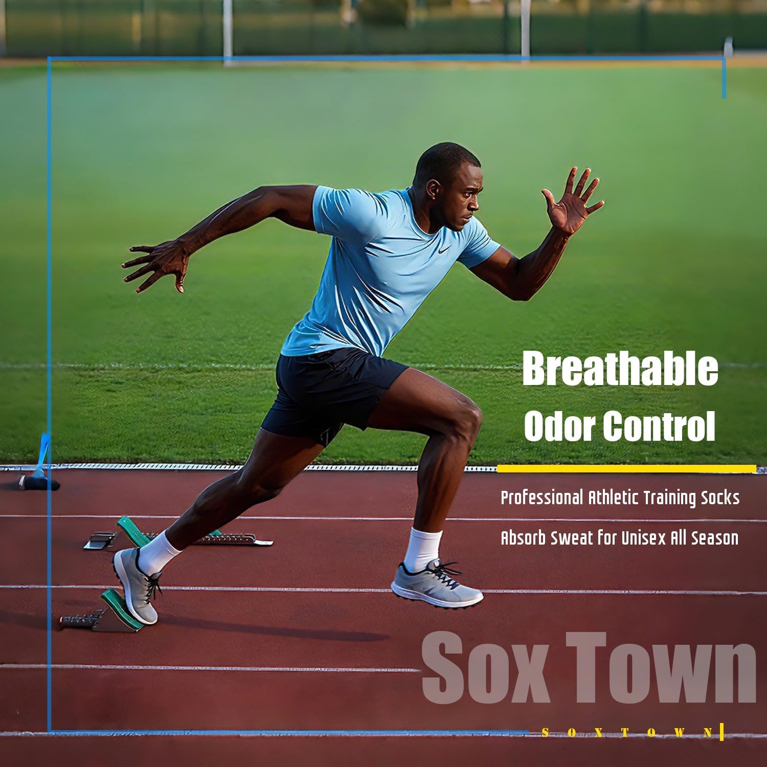 Detalle 2 de SOX TOWN Cushioned Crew Socks