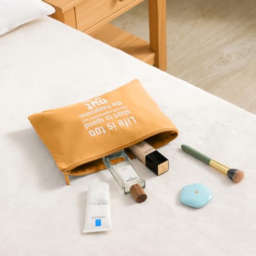 Detalle de MURISE Organizador de Maleta - Juego de 6 Cubos de Packing (Naranja) para Viajes