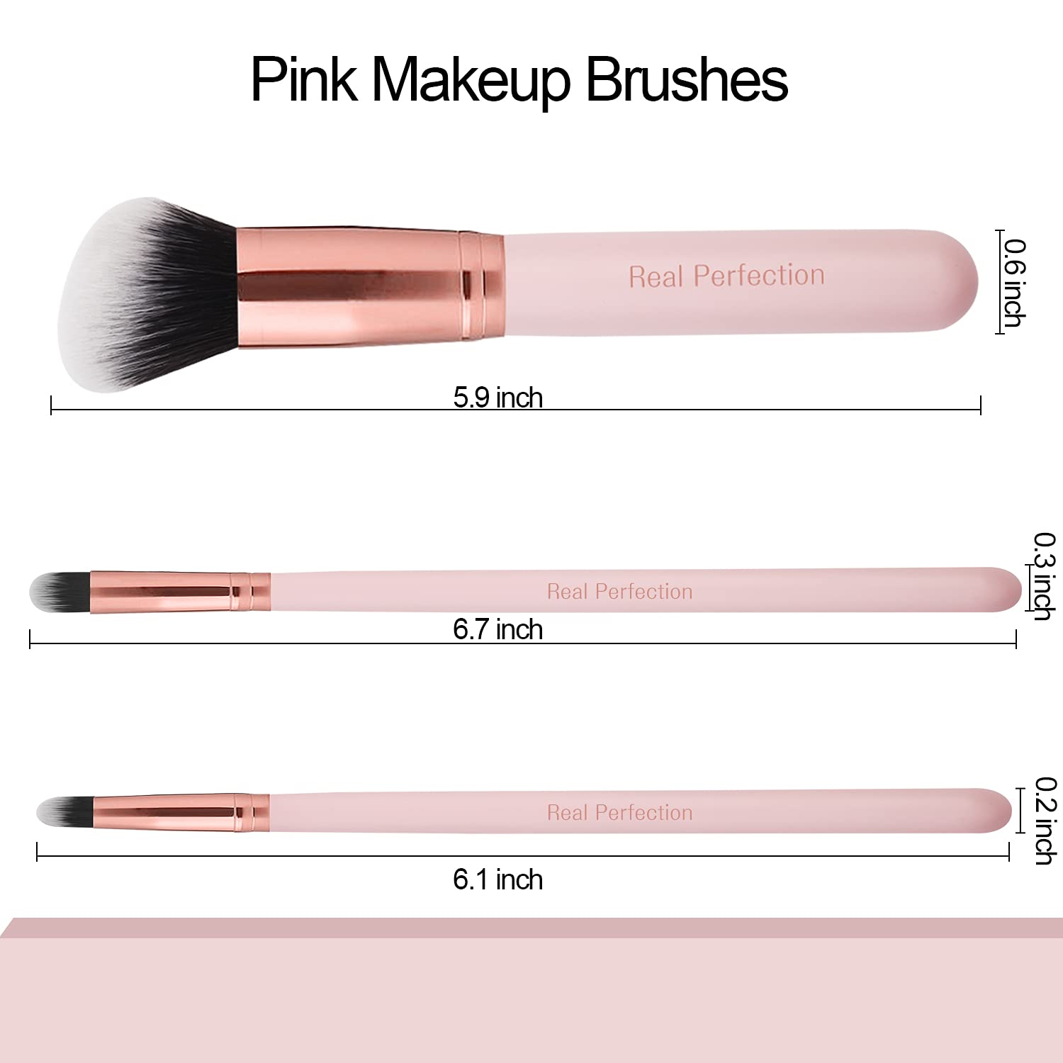 Thumbnail 5 de Real Perfection 16-Pc Makeup Brush Set