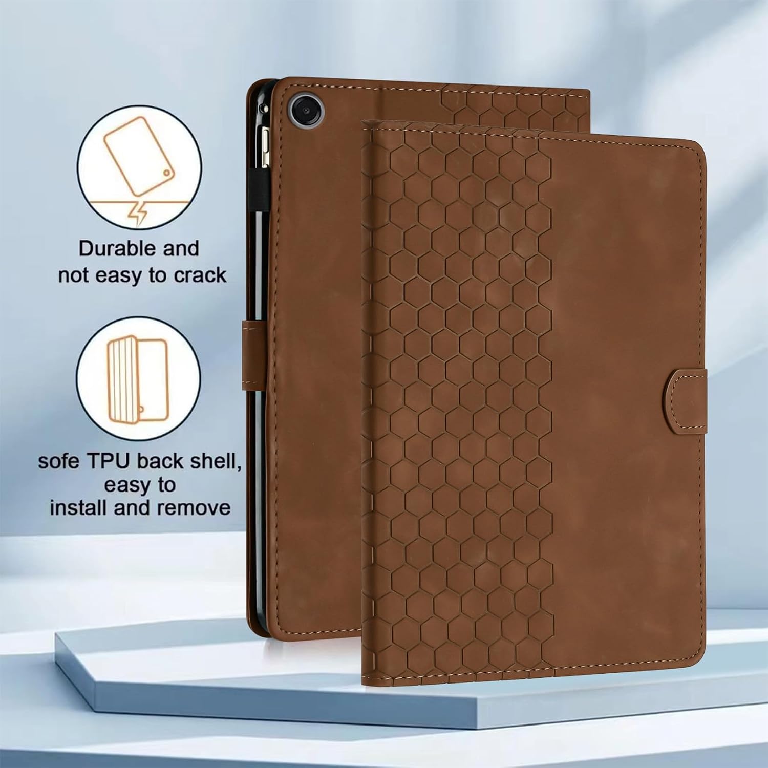 Detalle de Cicili Flip Case Hülle für Samsung Galaxy Tab A11 Plus (2025) / A9 Plus (2023) – 11 Zoll