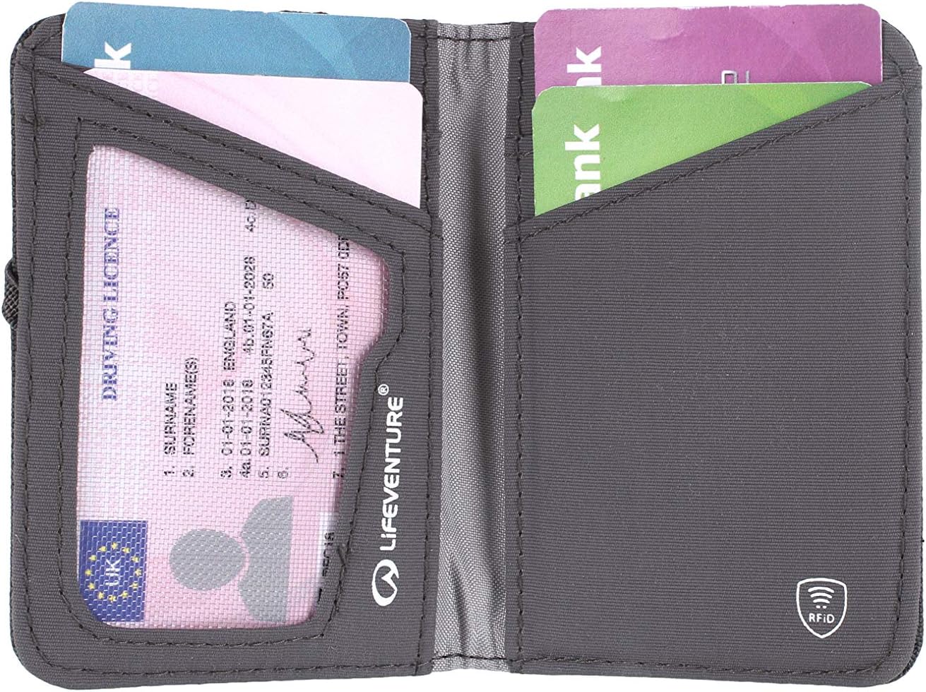 Detalle de Lifeventure RFiD Card Wallet 100 x 70 mm
