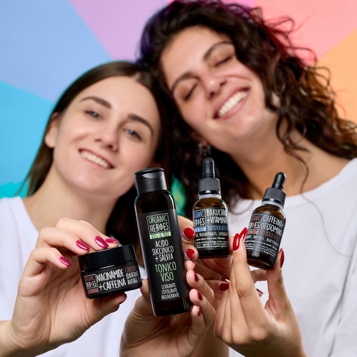 Thumbnail 5 de Organic Heroes Siero Viso Bio con Acido Ialuronico e Collagene Vegetale – 30 ml