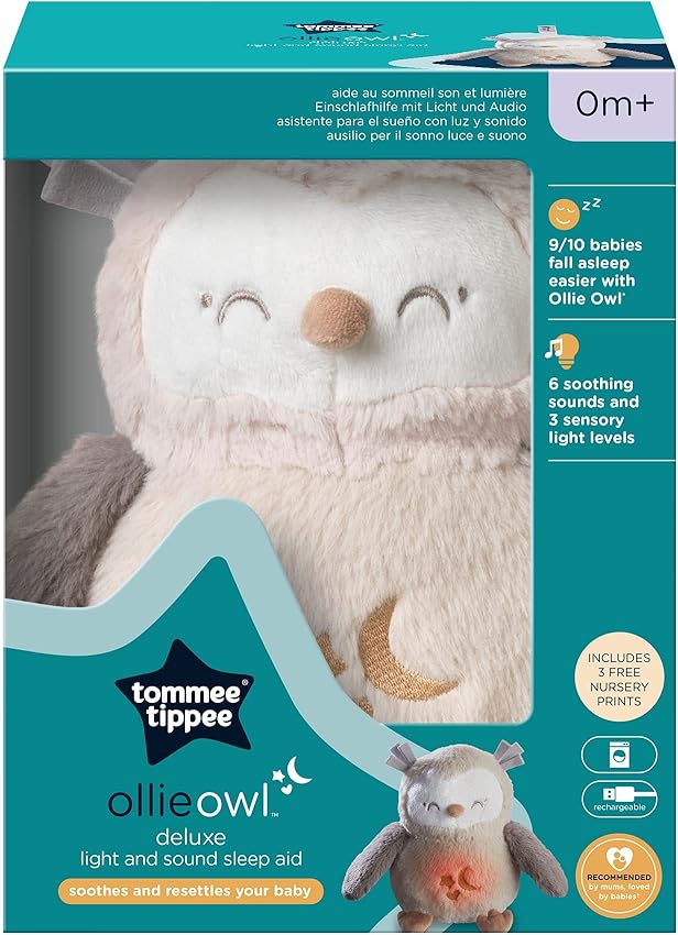 Thumbnail 1 de Tommee Tippee Ollie La Chouette Sonore y Lumineuse 🦉