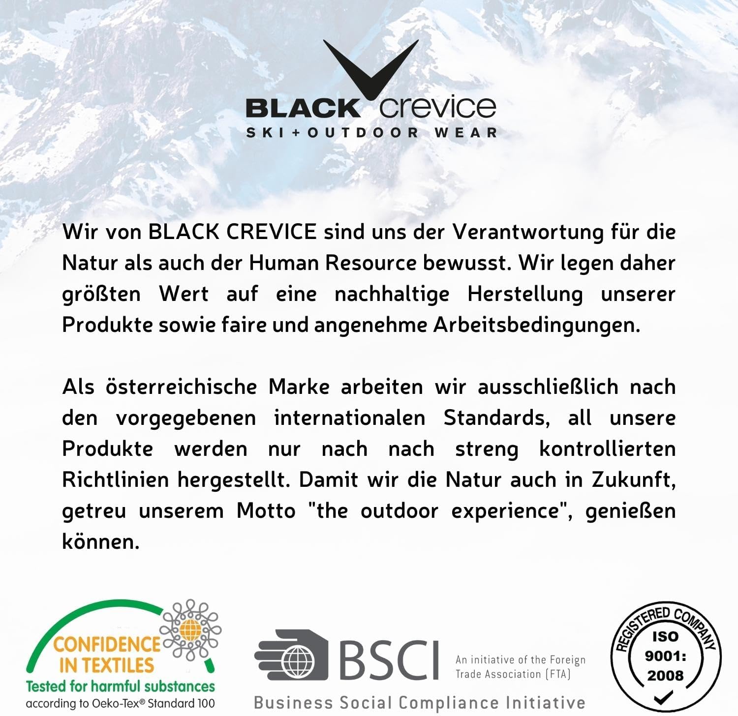 Thumbnail 5 de Black Crevice Occhiali da Neve Nero