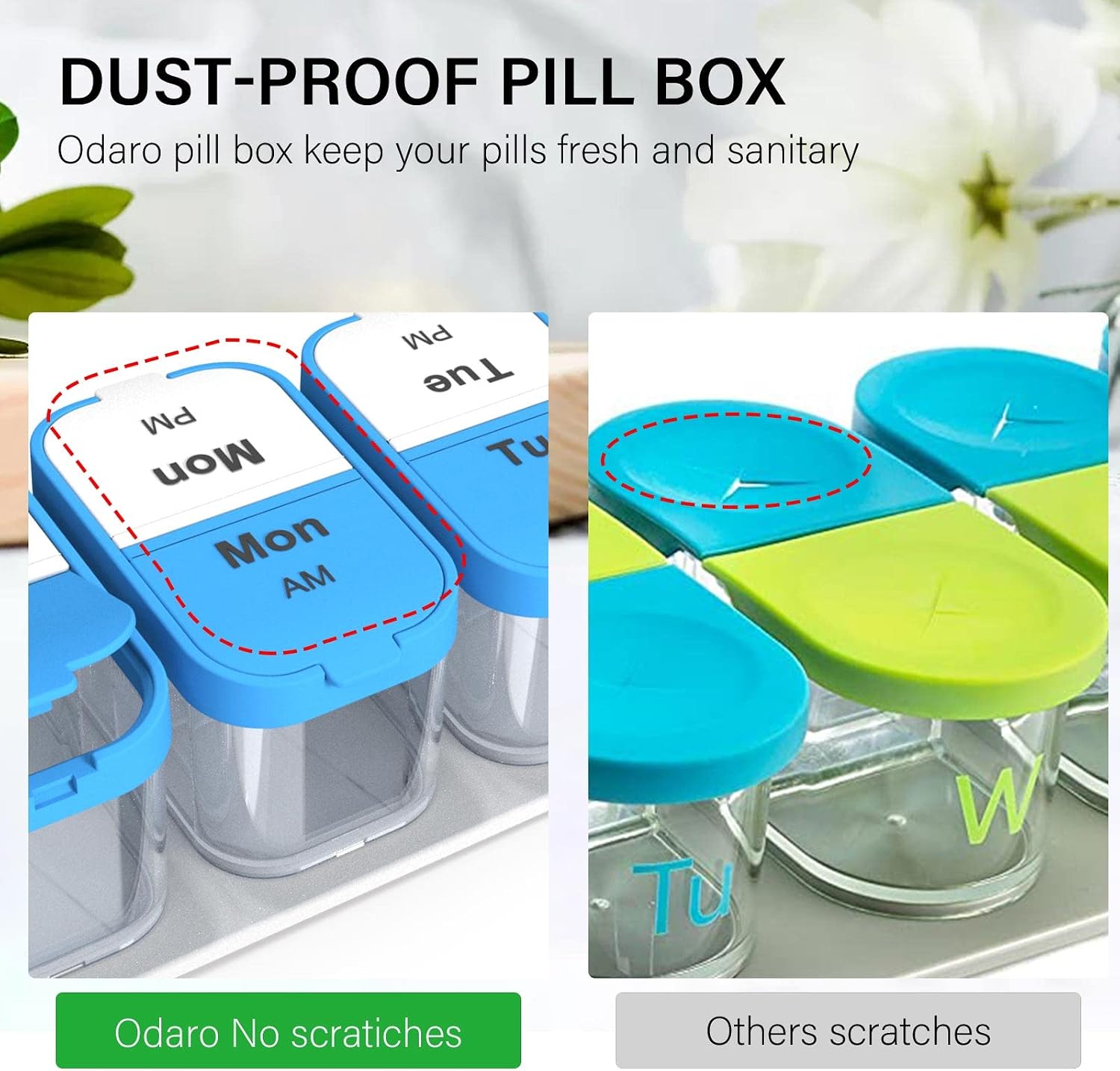Thumbnail 4 de Odaro Weekly Pill Organizer, 7-Day