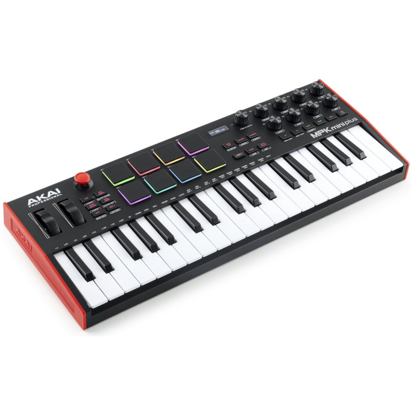 Detalle 2 de Akai MPK Mini Plus 37 Teclas Controlador MIDI