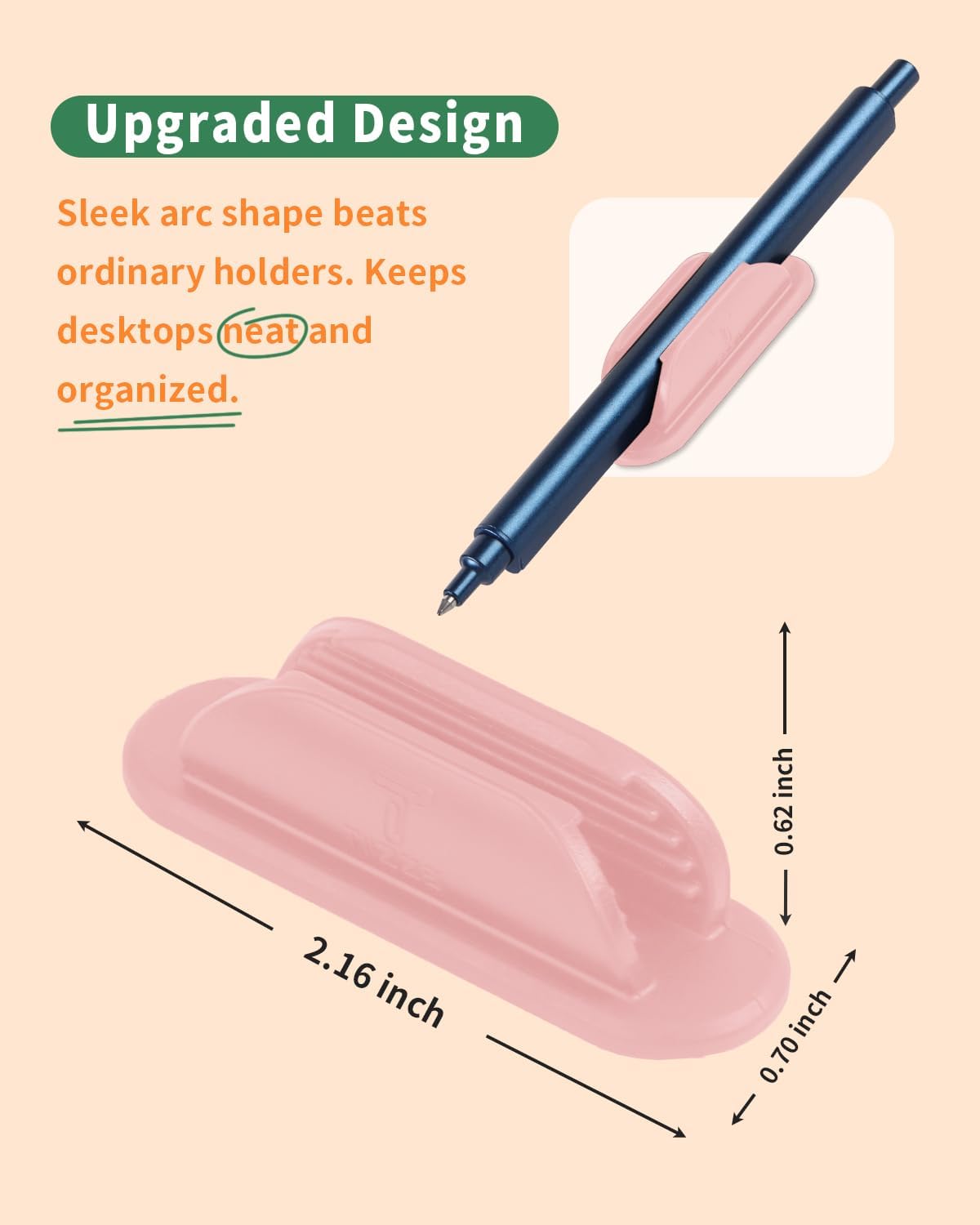 Detalle de Silicone Pencil Holders, 10-Pack