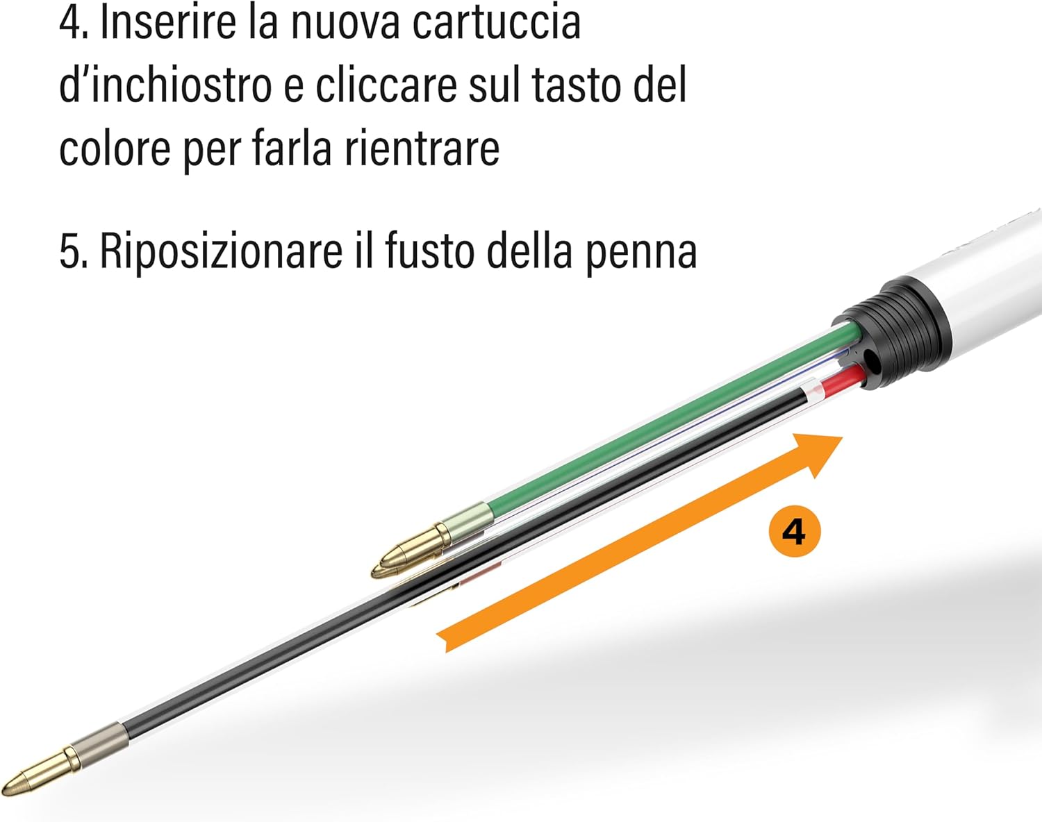 Thumbnail 6 de BIC 4 Colori Hydro Dipping Penne Multicolore