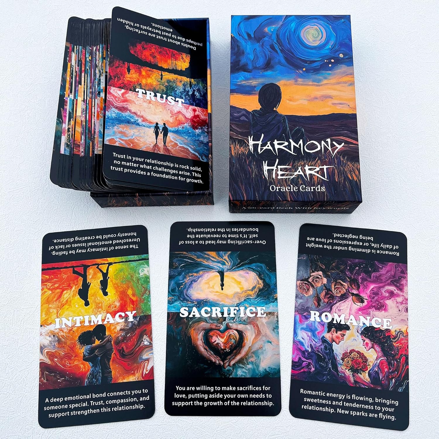 Detalle 2 de DPEHAKMK Oracle Cards, 56-Card Deck