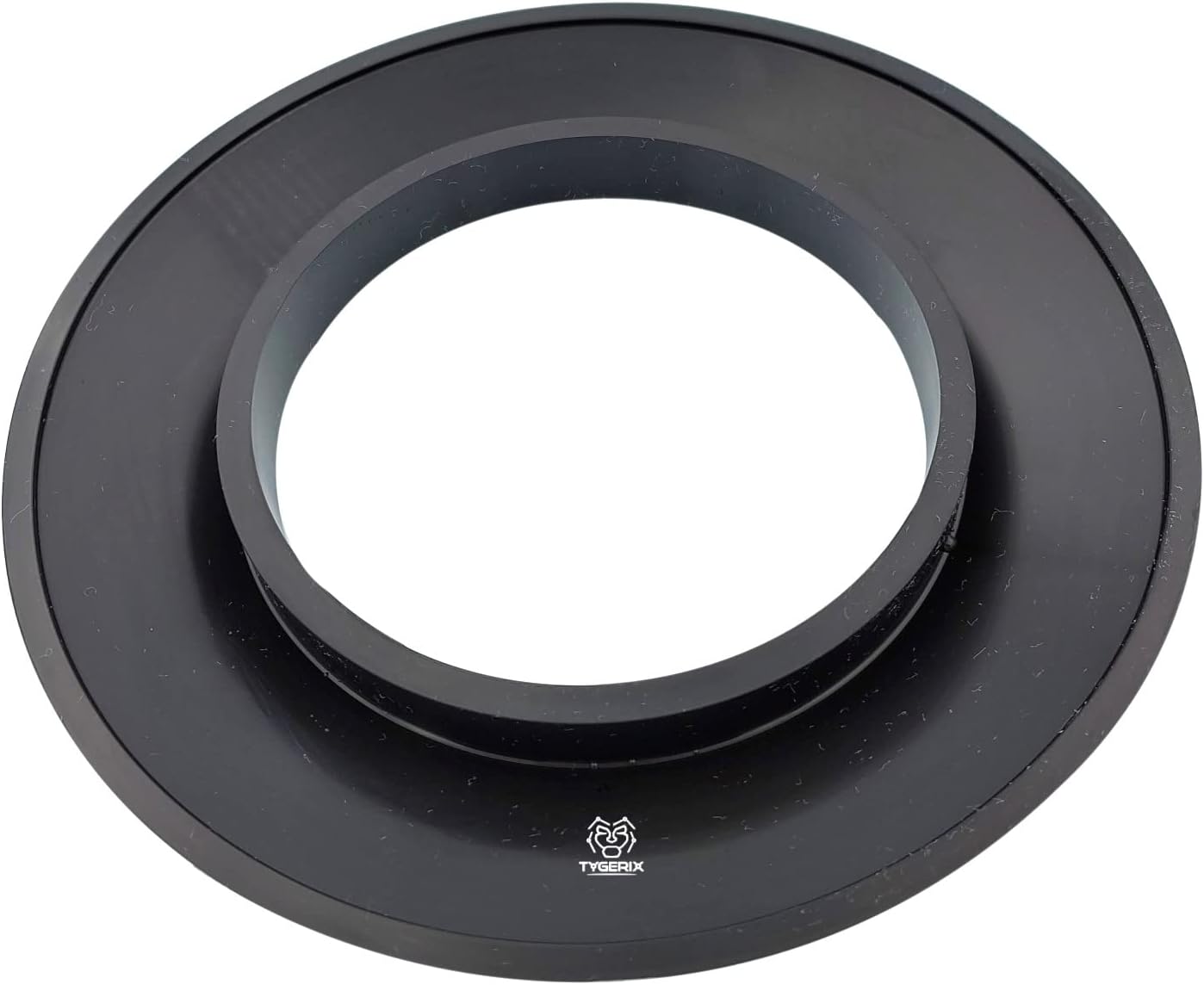 Thumbnail 1 de TYGERIX® Rosace Murale en Silicone Noir 120–125 mm : couverture sûre et adaptable