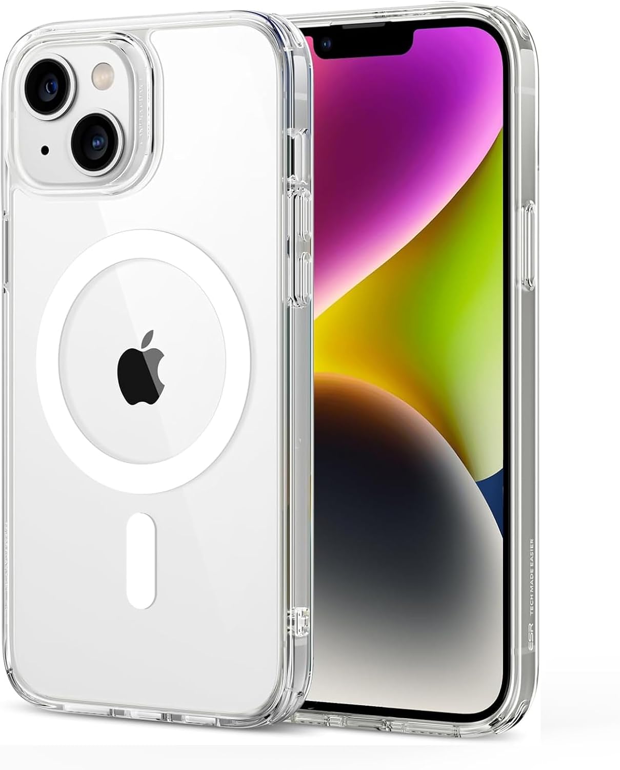 Detalle de ESR iPhone 14 Plus Magnetic Clear Case