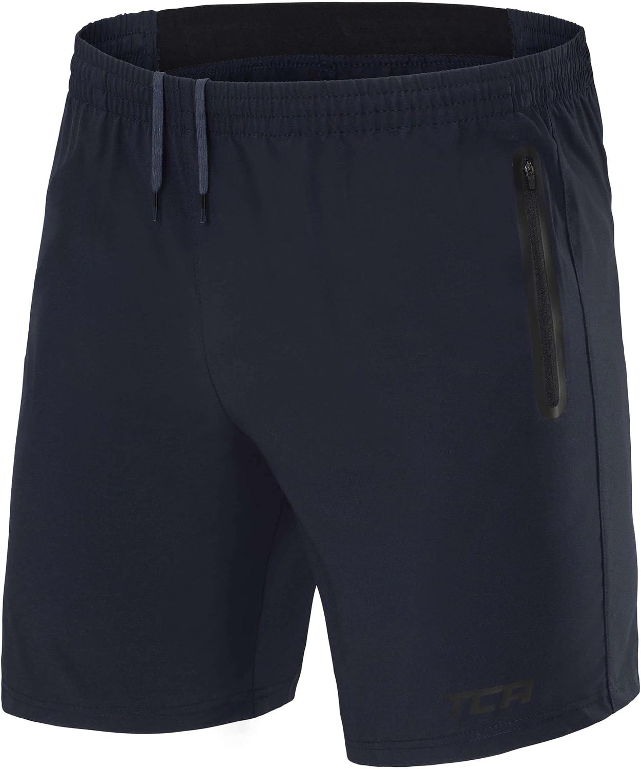 Thumbnail 6 de TCA Technology Elite Tech shorts deportivos hombre con bolsillos con cremallera - Negro/Negro, talla L