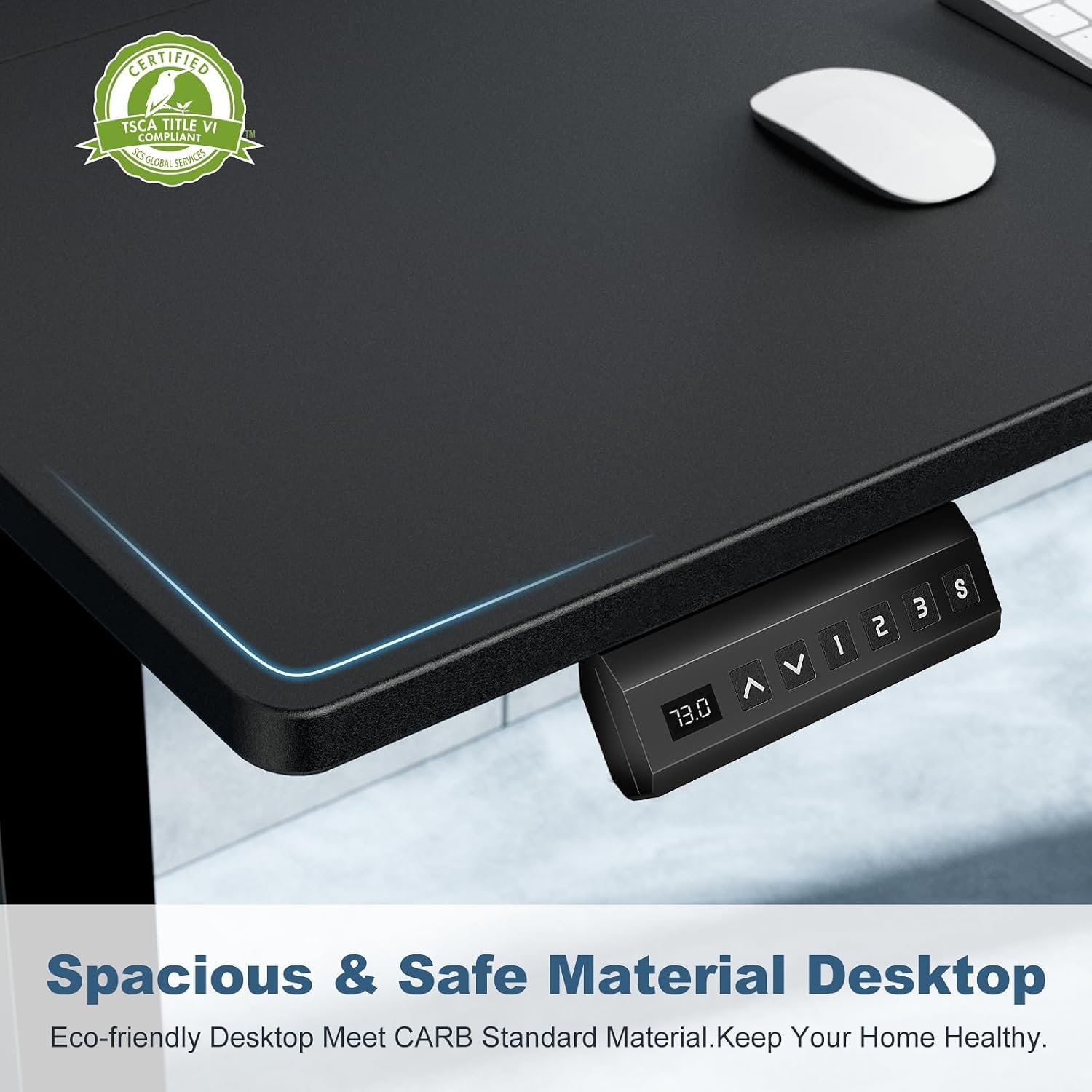Detalle de DUMOS Electric Standing Desk 63-Inch