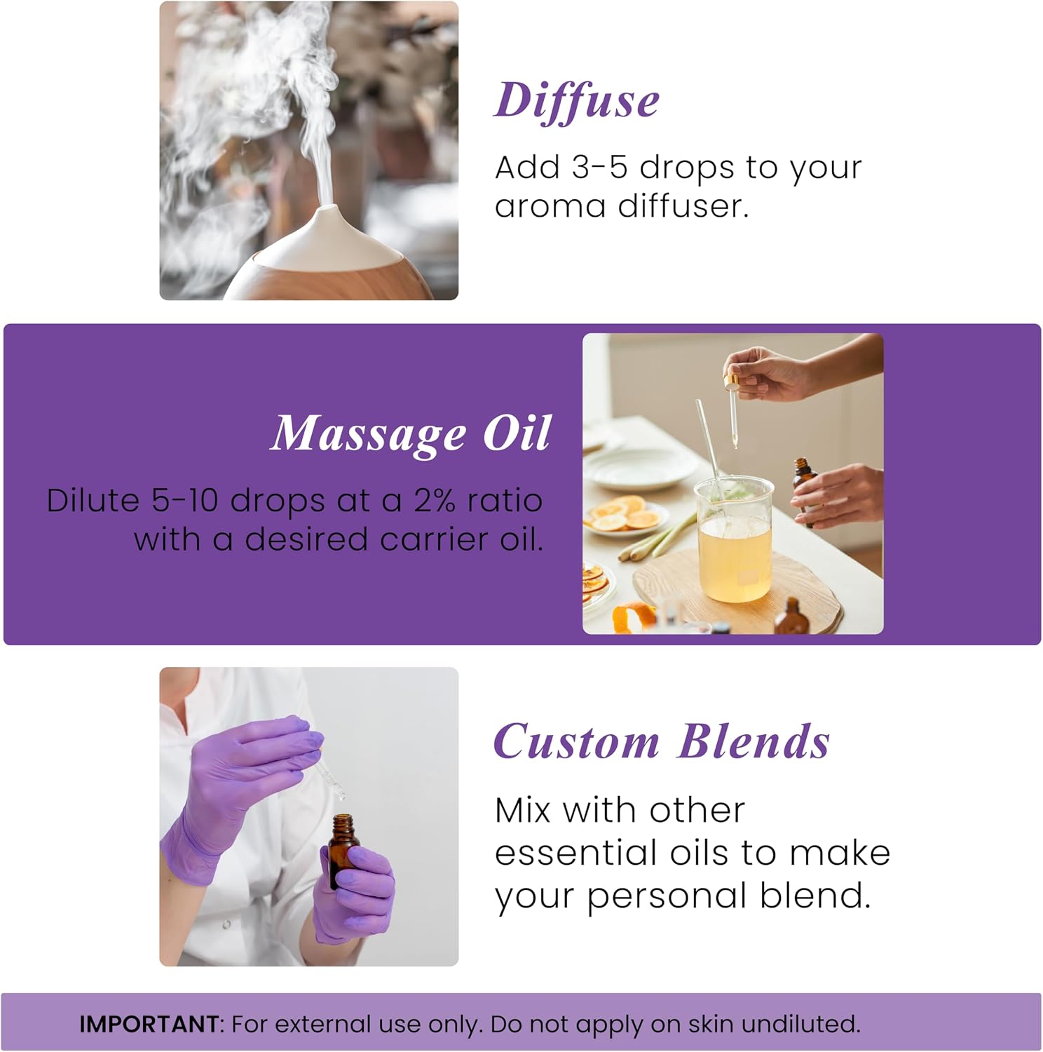 Detalle de Handcraft Blends Patchouli Essential Oil 1 Fl Oz