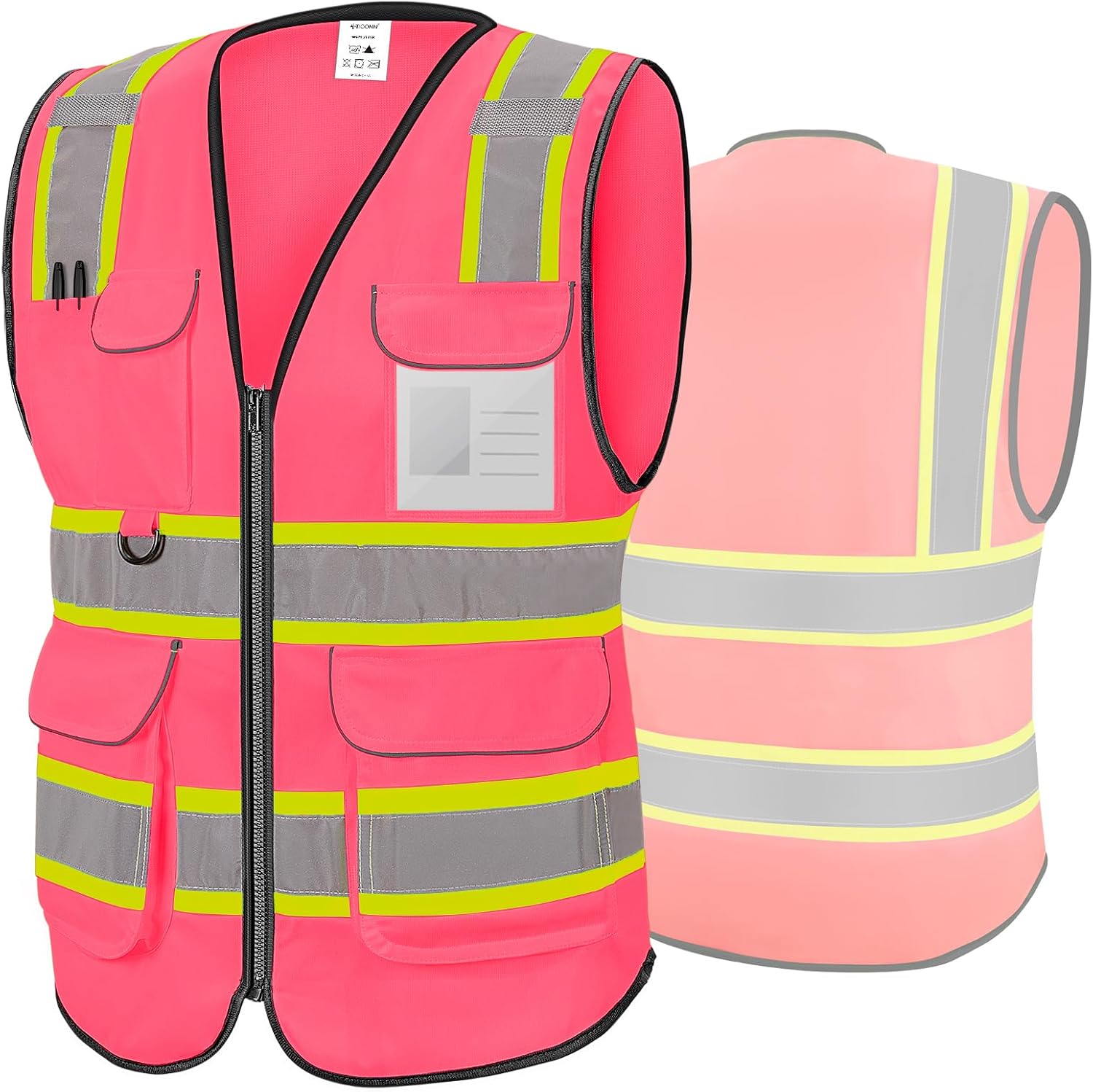 Detalle de TICONN Safety Vest ANSI Class 2