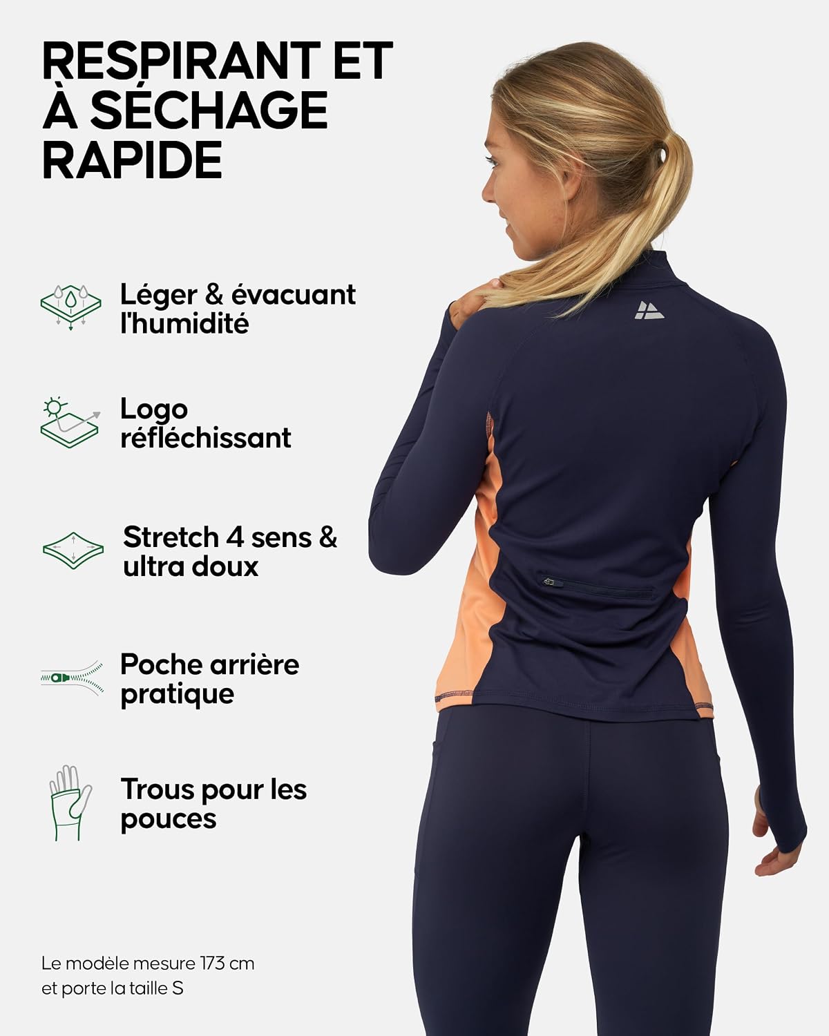 Thumbnail 2 de DANISH ENDURANCE T-Shirt Manches Longues 1️⃣ 🏃♀