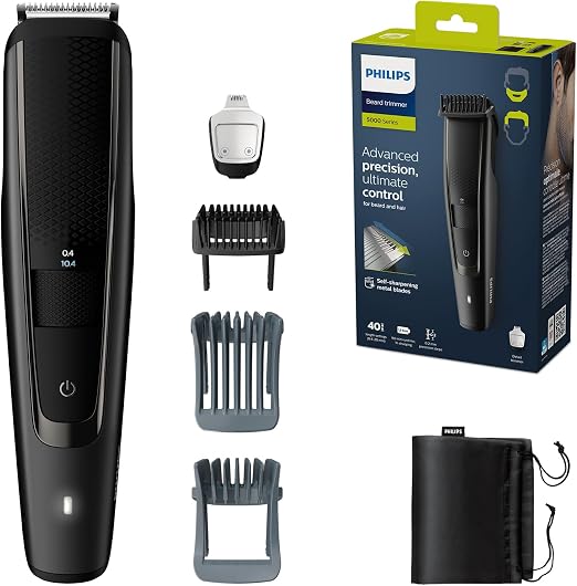 Detalle de Philips BT5515/75 Recortadora de Barba, 40 Longitudes ✂
