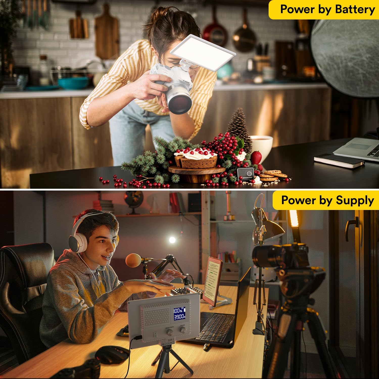 Thumbnail 6 de RALENO LED Video Light 4000mAh