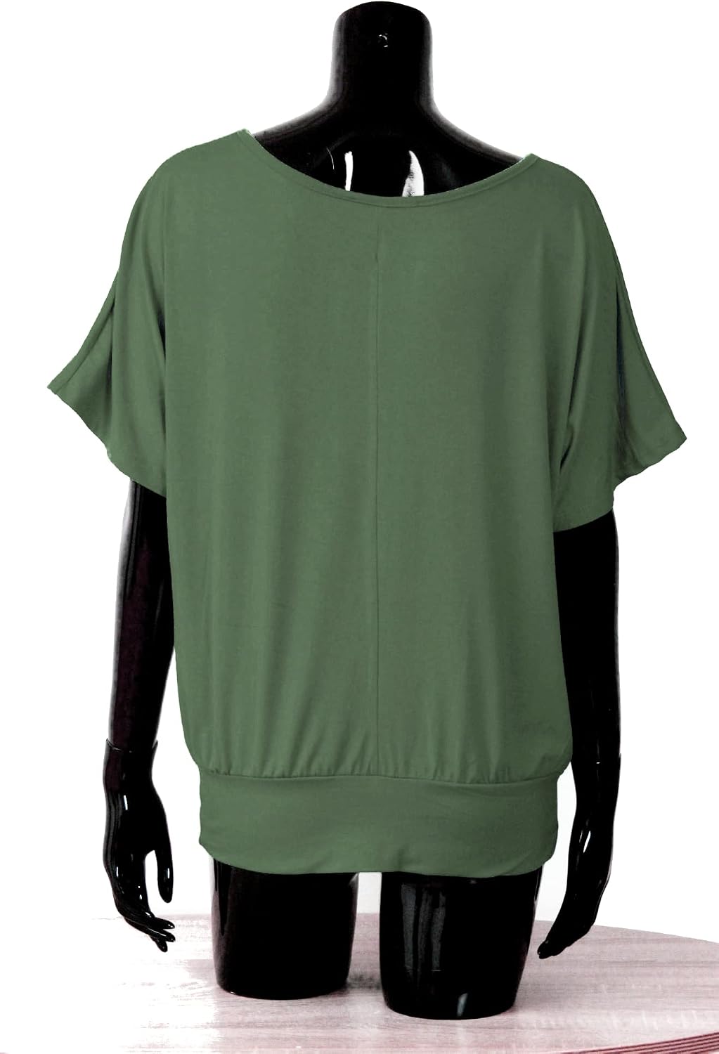 Detalle de Van Der Rich ® Oversize T-Shirt mit Fledermausärmeln – Damen