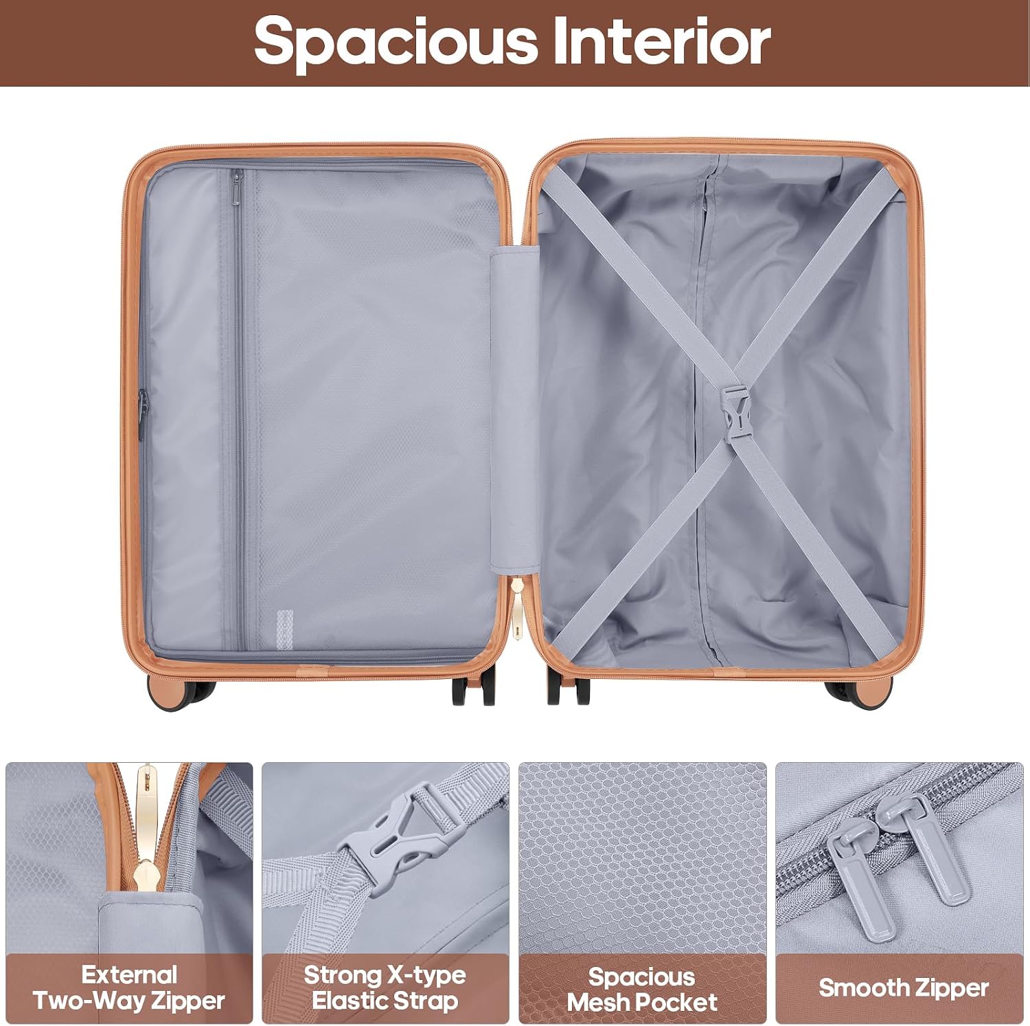 Thumbnail 2 de Carry-On Luggage Set 20-Inch