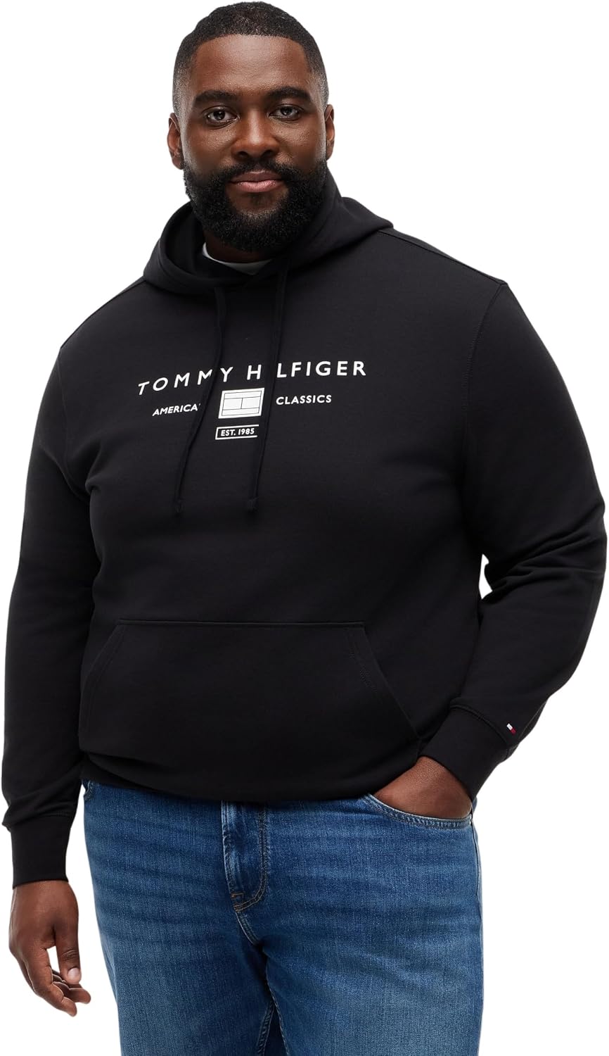 Detalle 2 de Tommy Hilfiger BT-Brand L0ve TR Mono Stck HDY-b Felpa con Cappuccio e Zip Uomo